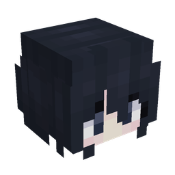 Blue skin: head render