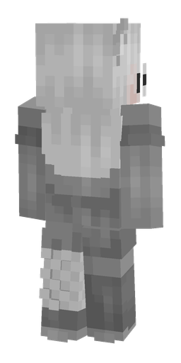 Dark skin: body, back render