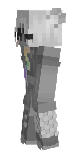 Dark skin: body, left side render