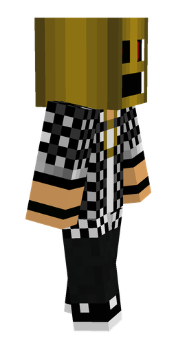 Black skin: body, right side render