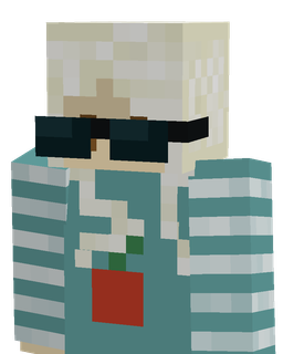 Blue skin: bust render