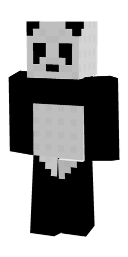 Black skin: body, front render