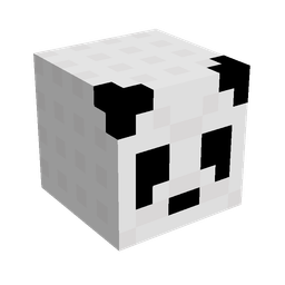 Black skin: head render