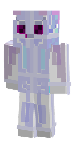 Blue skin: body, front render