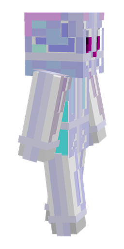 Blue skin: body, right side render