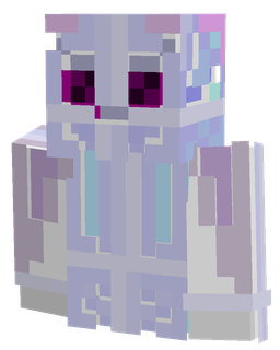 Blue skin: bust render