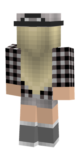 Classic skin: body, back render