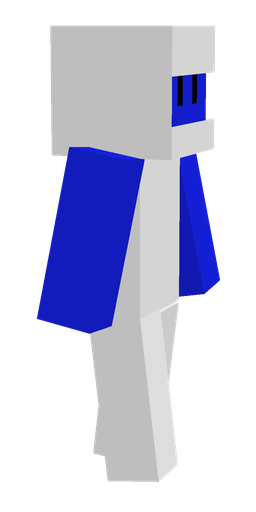 Blue skin: body, right side render