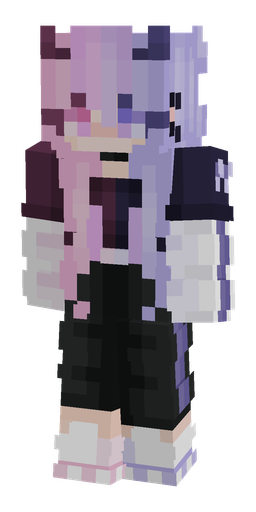 Black skin: body, front render