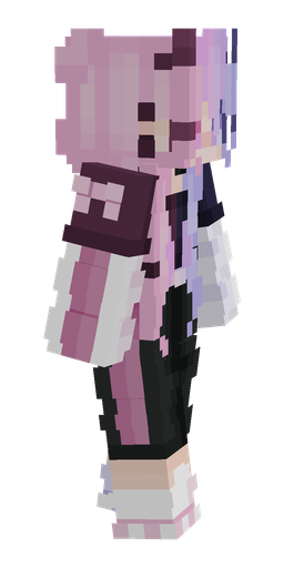 Black skin: body, right side render