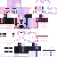 Black skin: raw texture render