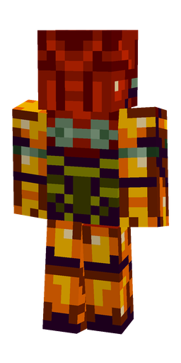 Brown skin: body, back render