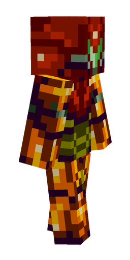 Brown skin: body, right side render