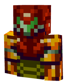 Brown skin: bust render