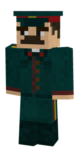 Black skin: body, front render