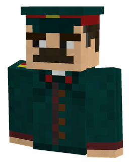 Black skin: bust render