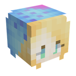 Blue skin: head render
