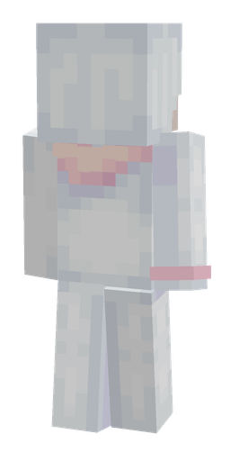 Blue skin: body, back render