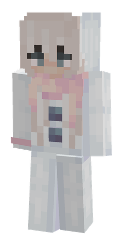 Blue skin: body, front render