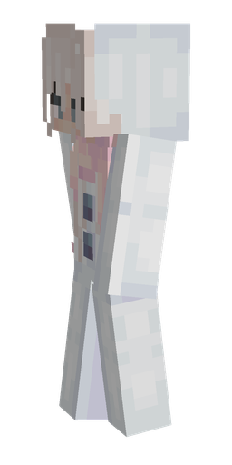 Blue skin: body, left side render