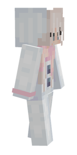 Blue skin: body, right side render
