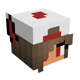 Black skin: head render