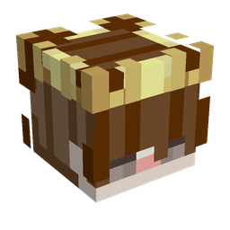Black skin: head render