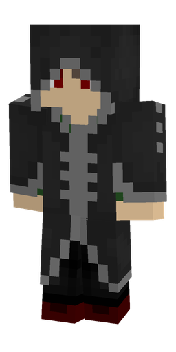 Black skin: body, front render