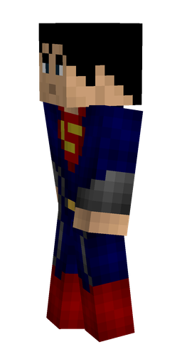 Black skin: body, left side render