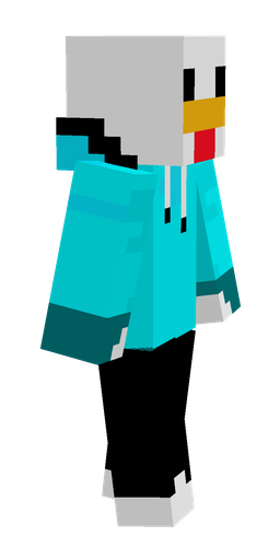 Black skin: body, right side render