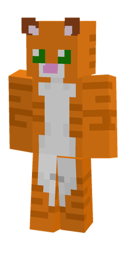 Brown skin: body, front render