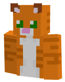 Brown skin: bust render