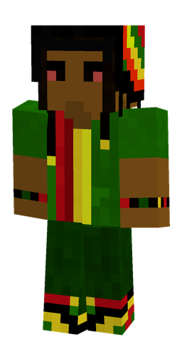 Black skin: body, front render