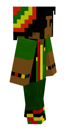 Black skin: body, right side render