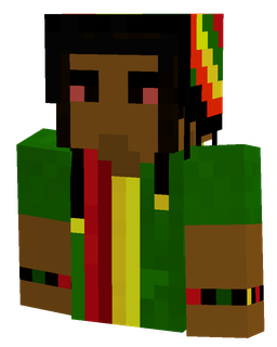 Black skin: bust render