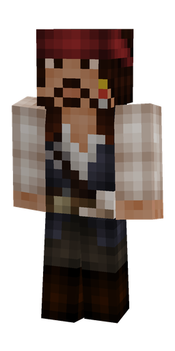 Black skin: body, front render