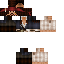 Black skin: raw texture render