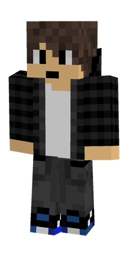 Black skin: body, front render