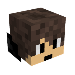 Black skin: head render