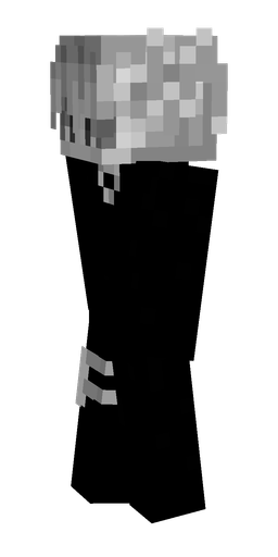 Black skin: body, left side render