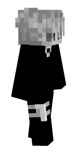 Black skin: body, right side render