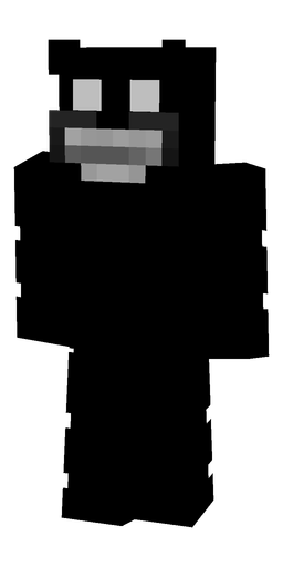 Black skin: body, front render
