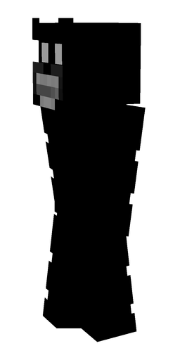 Black skin: body, left side render