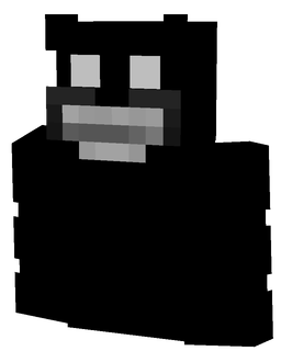 Black skin: bust render