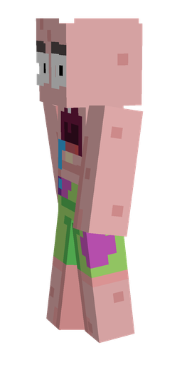 Classic skin: body, left side render