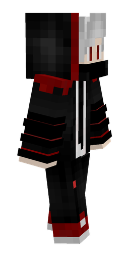 Black skin: body, right side render