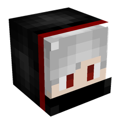 Black skin: head render