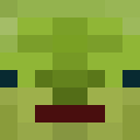 Green skin: face render