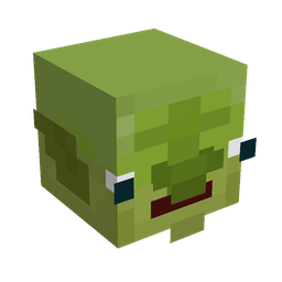 Green skin: head render