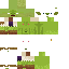 Green skin: raw texture render